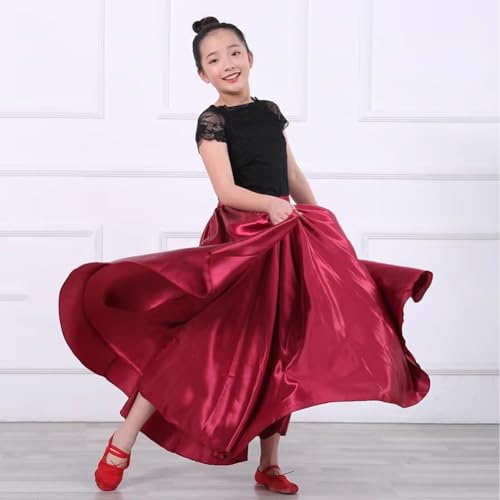 Falda de danza gitana de España con gran vuelo para vuelo de baile 5