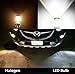 JDM ASTAR Bright White Max 50W High Power 9006 LED Fog Light Bulbs