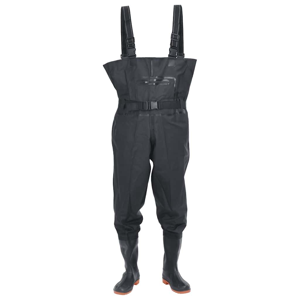Generico Wader con Stivali e Cintura Nero Taglia 40,Articoli Sportivi,Ricreazione all'aperto,Pesca,Salopette per Pesca e caccia-4017001