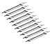 Accusize Industrial Tools No.2, 3/16'' by 5/16'' by 1-7/8'' H.S.S. Center Drill Bit, 10Pc 0530-0200x10