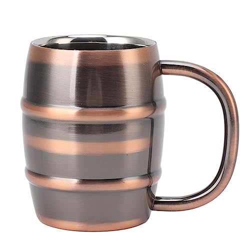 La mejor selección de Jarras de cerveza los preferidos por los clientes. 44 Jarra de Cerveza de Acero Inoxidable Jarra de Cerveza de Barril Taza de Jugo Taza de café Taza de té Taza de té con Leche con Doble Capa para Taza de té Taza para Bebidas Taza...