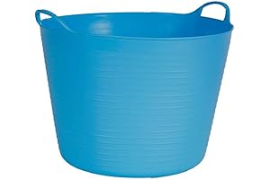 Versatile Large Plastic Basin: Laundry, Toy Storage, Gardening