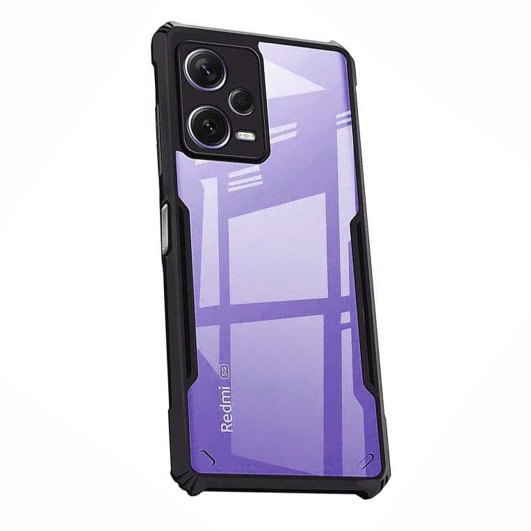 COBERTA Back Cover for POCO X5 5G Back Cover Case - Black Transparent (B0CGM8VQH7) Amazon Price History, Amazon Price Tracker