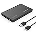 Price comparison product image ORICO 2.5 Inch Hard Drive Enclosure External USB 3.0 to SATA III HDD SSD Tool Free Case [UASP Supported] Black