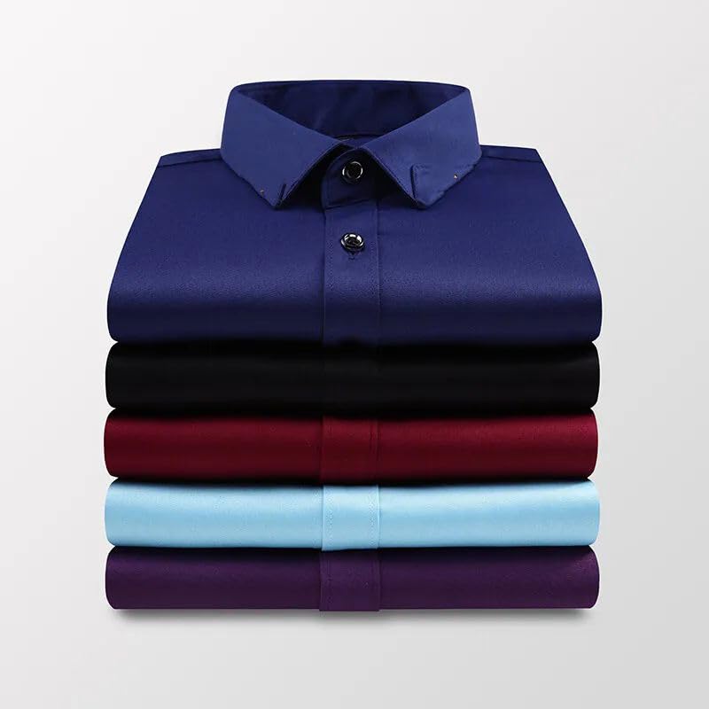 Chemise blanche brodée homme en version robe formelle classique chic