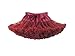 Produktbild Elfin-Lore Baby Kinder Mädchen Rock Niedliche Tutu Röckchen für Tanz Faschingskostüme Bordeaux - XS