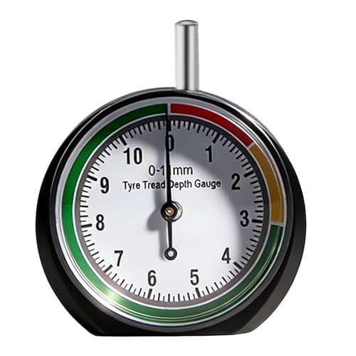 Portable Tire Depth Gauge for Accurate Wear Measurement on All Vehicles Motorcycle Truck " Tire Wear Indicators