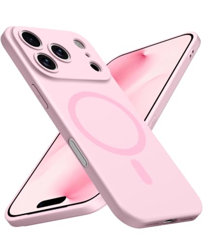 X-level Thin Case for iPhone 17 Pro Max, Compatible with MagSafe,Pink