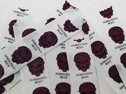 Vellum Glassine Stamp Wax Paper Envelope Bags, Small, 20mm/22mm, 600pcs/bx (Demolition Man)