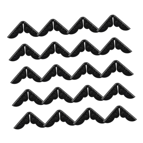 LOLIPPYY 100 piezas Protector de Esquinas para Libros y Álbumes Esquinas de Hierro para Scrapbooking Decoración Vintage Duradero y Elegante