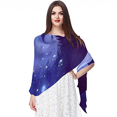 Foulard rose licorne de plage et châle long fin pour femme