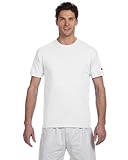 Champion T425 Adult Short-Sleeve T-Shirt (White, Medium)