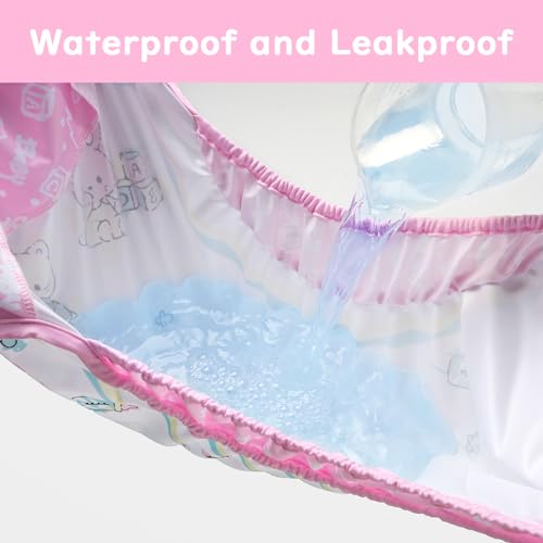 Image of Littleforbig Washable Adjustable Reusable Waterproof Cloth Adult Diaper Wrap Cover - Baby Cuties M