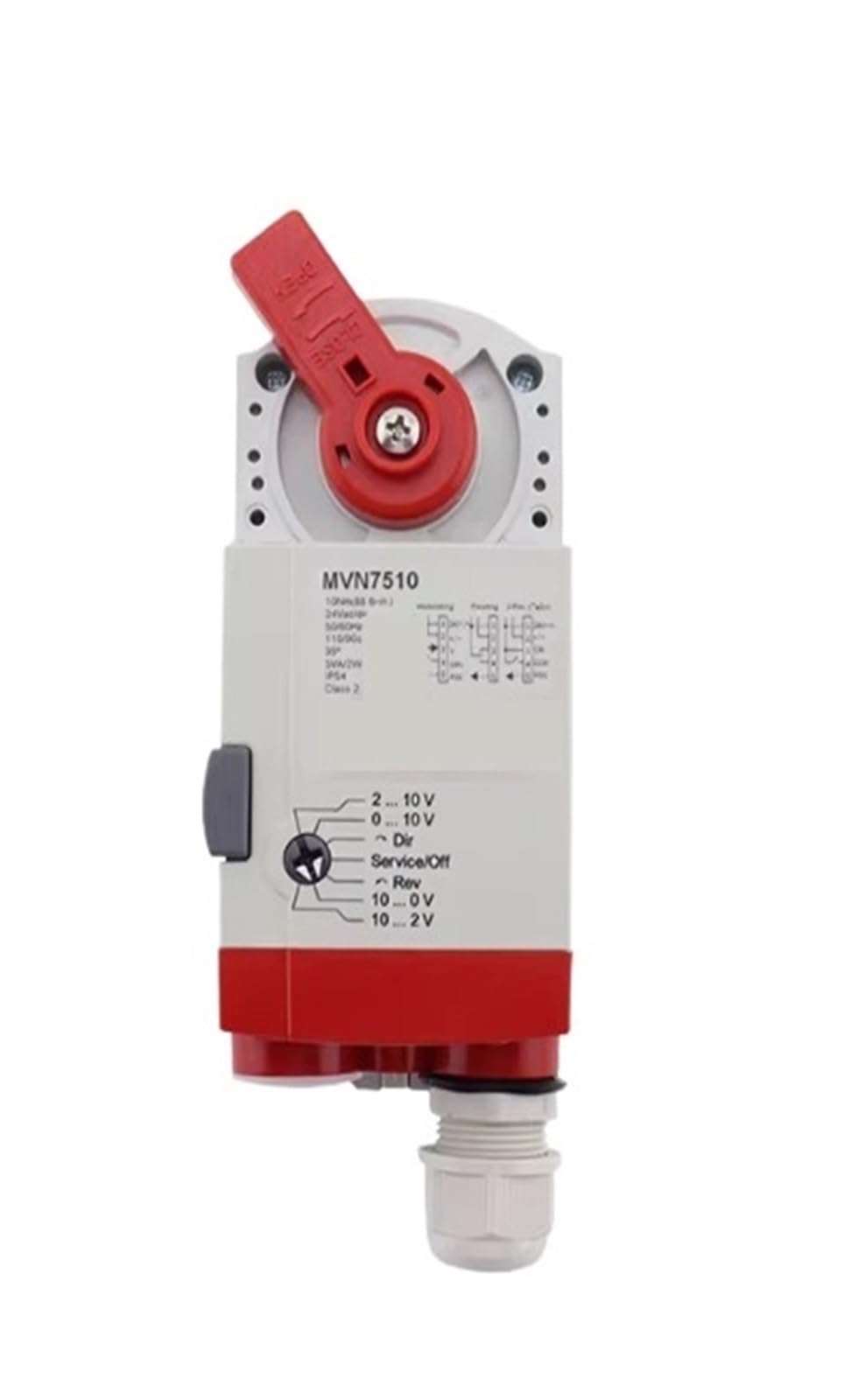 Actionneur MVN7510 servomoteur pour vanne de régulation hydraulique