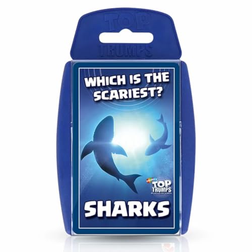Top Trumps Sharks Classics Card Game Discover some interesting facts in this educational packed game 2 plus players makes a great gift for ages 6 plus
