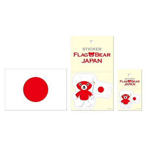 ムーングラフィックス ステッカー ポストカード 国旗 日本 SET31