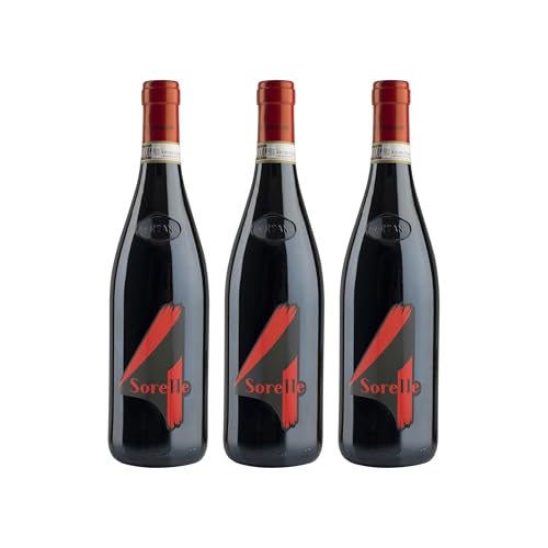 Bersano 4 Sorelle Barbera Bersano Rot trocken Rotwein Italien inkl. Feinwert...