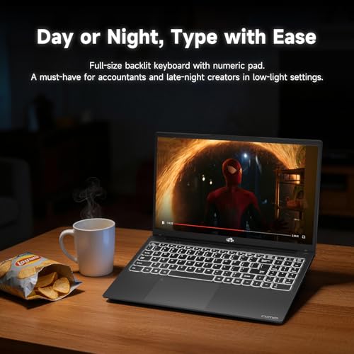 NIMO 15.6 pulgadas Laptop Business Quad-Core 8GB RAM 256GB SSD miniatura 6