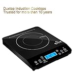 Duxtop Portable Induction Cooktop, Countertop Burner Induction Hot Plate with LCD Sensor Touch 1800 Watts, Black 9610LS BT-200DZ - Image 2