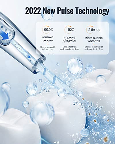 Water-Flosser-Mornwell-Water-Flossers-for-Teeth-330ML-Tank-USB-Rechargeable-Dental-Flosser-IPX7-Waterproof-3-Modes-4-Jet-Tips-Portable-Dental-Oral-IrrigatorProfessional-Water-Flosser