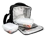 Conservación: asegúrese una mejor conservación de los alimentos gracias a nuestra bolsa con interior aislante para frío/calor; fabricado con un tejido resistente que garantiza una mayor durabilidad y fácil idad de limpieza