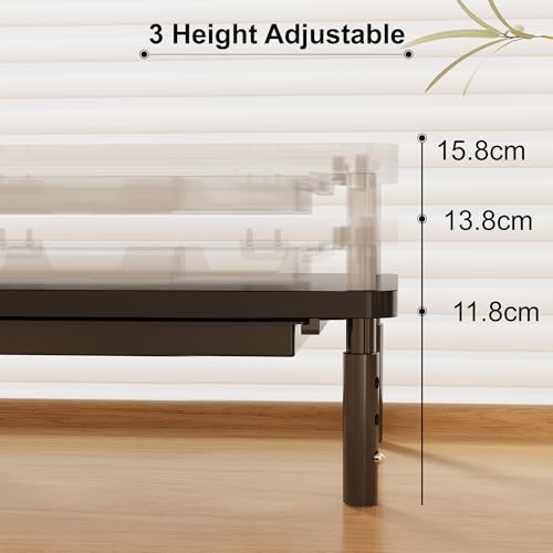 Support de moniteur ETHU à longueur et angle réglables avec tiroir