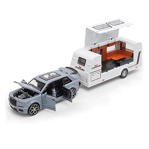 Modelo de coche de metal escala 1:32 fundido a presión en gris A