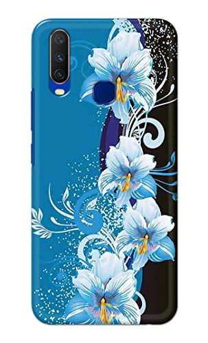 Image of PRINTFIDAA Beautiful Floral Design Printed Designer Hard Case for Vivo Y15 / Vivo Y17 / Vivo U10 Back Cover -(e) RPM1006