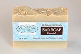 Unscented Oatmeal & Calcium Bentonite Clay Soap - 1 Bar - Living Clay Exfoliant Skin Care Soap For Oily Skin - Herbal Face & Body Soaps