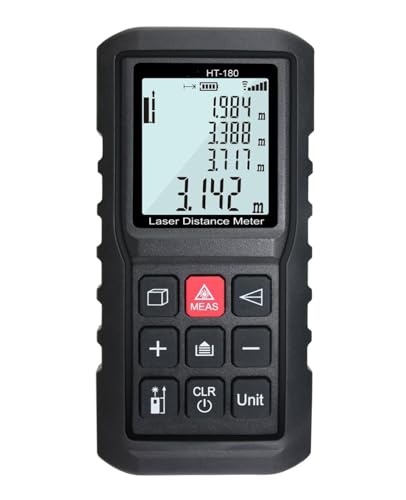 JVDDI Handheld GPS for Surveying Electronic Area And Volume Measurement High Accuracy Outdoor Digital Sensor Range Finder Distance Meter(HT-186)