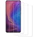 Produktbild POOPHUNS 3 Stück Panzerglas Schutzfolie kompatibel mit Xiaomi Mi 9T/9T Pro, Gehärtetes Glas Displayschutzfolie mit 9H Härte, HD Ultra Klar, Anti-Kratzen, Anti-Öl, Displayschutz Folie für Mi 9T