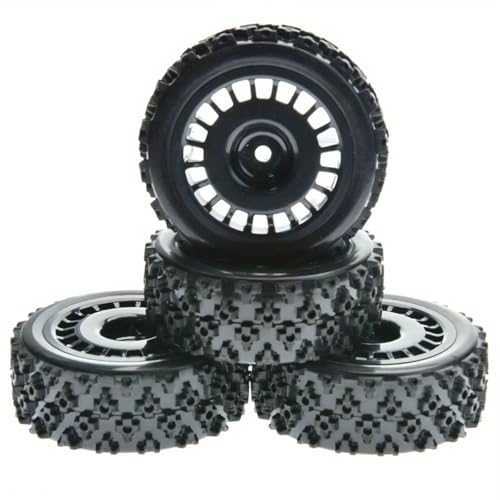 RC�J�[�̃^�C���ƃz�C�[�� Compatible With Tamiya For TT01 For TT02 XV01 For HPI WR8 For HSP 1/10 1/12 1/14 RC�J�[ �����[�^�C�� RC���[�X�p �I�����[�h�^�C���z�C�[��(B