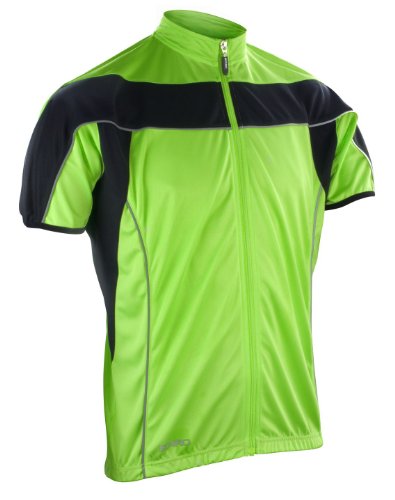 Jersey cyclisme haute visibilité anti danger route maillot fluorescent XXL