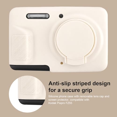 Funda de silicona para cámara Kodak PIXPRO FZ55 miniatura 4