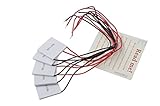 Eathtek Replacement TEC1-12706 Thermoelectric Cooler Heat Sink 12V 5.8A 40mm40mm (5 Pack)