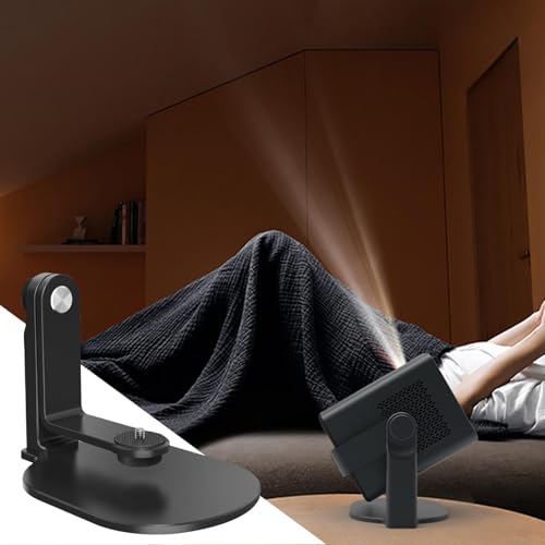 Soporte para proyector de escritorio con base ajustable de 7.28 pulgadas para videos en casa 5