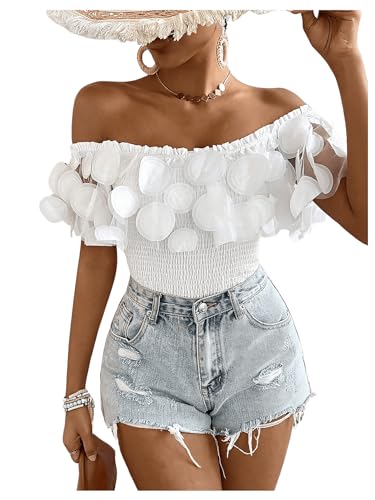 トップス MOUSSY SHOULDER FRILL BLOUSE セール】SHOULDER FRILLS トップス（シャツ/ブラウス）｜MOUSSY