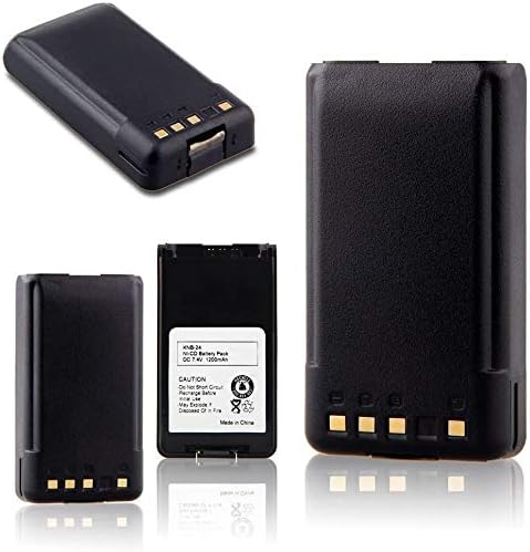 TOPCHANCES 2 Pack of 2000mAh Ni-CD KNB-35L KNB-57L Battery for Kenwood TK-2140 TK-3140 TK-2148 TK-3148 TK-2160 TK-3160 TK-2168 TK-3168 TK-2170 TK-3170 TK-2173 TK-3173 TK-2360 TK-3360 NX-220 NX-320