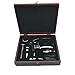 Produktbild WanuigH 9 PC Premium-Kaninchen-Wein-Öffner-Satz, Kaninchen-Korkenzieher-Öffner-Werkzeug-Set Wein Flaschenöffner Geschenkbox Wein Flaschenöffner Kit (Farbe : Silver, Size : M)