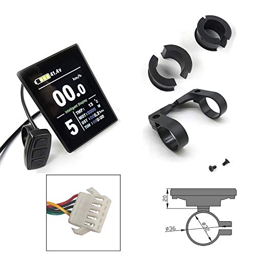 Ebike Conversion Kit 48V1500W, Electric Bicycle Conversion Kit, Color Vertical Display LCD8S, Hub Motor Brushless… - Image 8