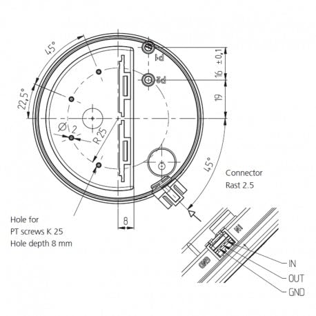 Ricambistufeapellet Transductor de presión HUBA TDPUP3-8M
