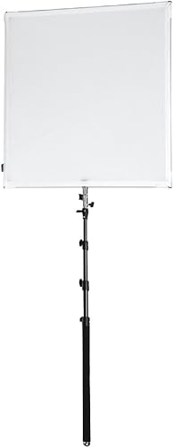Fotodiox Pro Studio Solutions - Kit de escrutinio Boom Sun de 35.4 x 35.4 in (35 x 35 pulgadas), marco plegable con difusión, cubierta