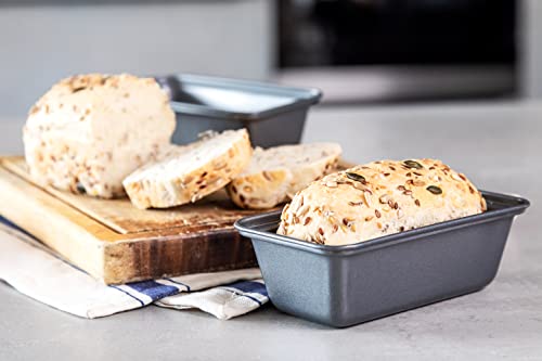 Instant Pot Official Mini Loaf Pans, Set Of 2, Compatible With 6-Quart And 8-Quart Cookers, Gray #TOP3