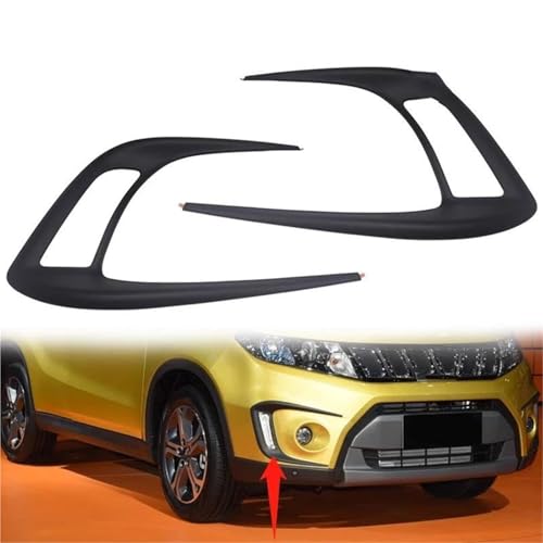 Rejillas frontales radiador para Suzuki Vitara 2016-2020 con cubierta antiniebla 2