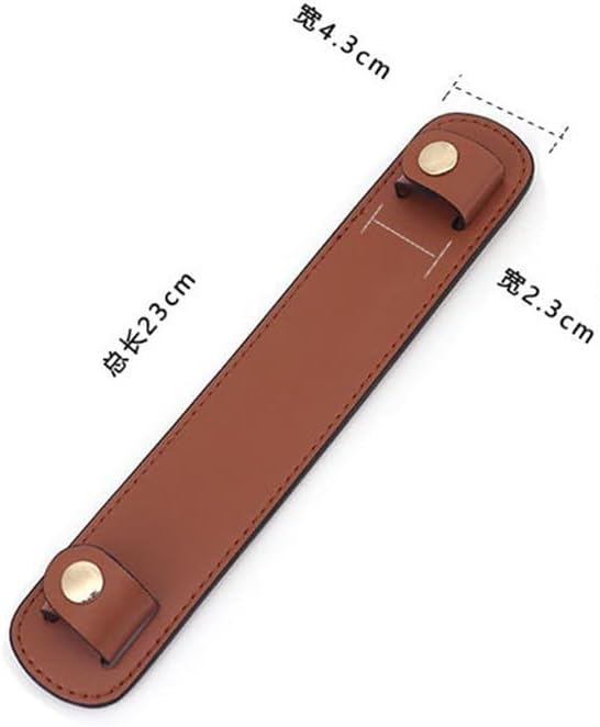 Brownish Red Bag Shoulder Strap Decompression Wide Shoulder Pad Replacement Shoulder Brace Accessories