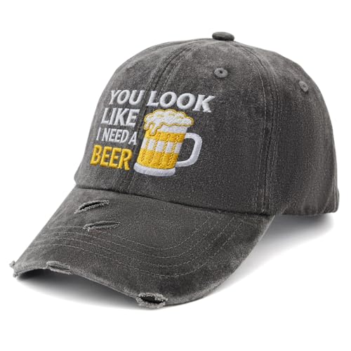Image of Your Dad is My Cardio Hat for Womens Washed Distressed Baseball Cap Funny Washed Dad Hat Fitted