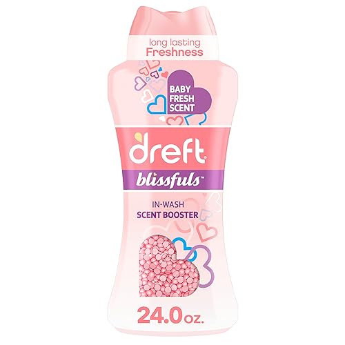 Dreft Blissfuls In-Wash Laundry Scent Booster Beads, Baby Fresh Scent, 24 oz by Dreft - Used condition - US$14.77