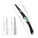 MOSSY OAK 3 in 1 Folding Saw, Pruning Hand Saw with Wood, Metal and PVC Blade, Camping Saw for Backpacking, Hunting and Bushcraft, Pouch Included - Image 5