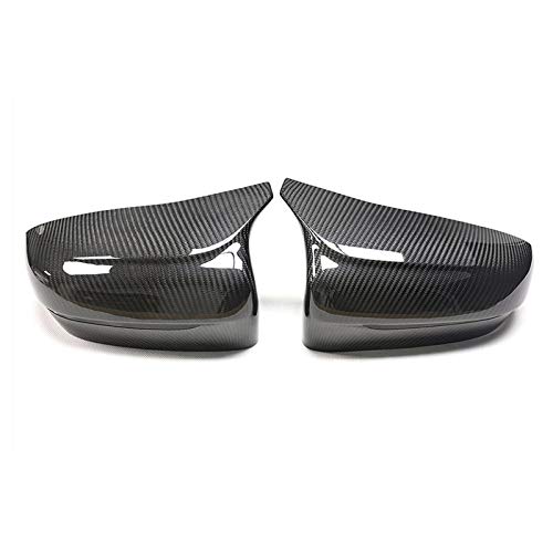 Couvercle de rétroviseur pour BMW M5 F90 2020 en fibre de carbone véritable de remplacement