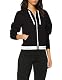 Hoodie für Damen von Calvin Klein Jeans mit Kapuze und Reißverschluss